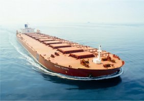 А ещё есть Emma Maersk 397 метров и Berge Stahl 342 метра.