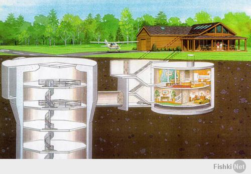 Как то захотелось прикупить: Дом-убежище в ракетной шахте 50-х годов