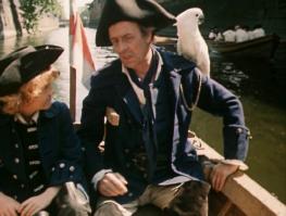 Олега Борисова, видел в других ролях. Но он для меня - только Капитан Сильвер!
:)