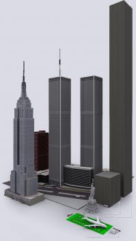 Мне уходящие в туман стойки с оборудованием напомнили другую картинку из более реальной экономики.
Визуализация внешнего долга США. И биткойны тоже можно было раньше дома на радеоне считать, а теперь вон.