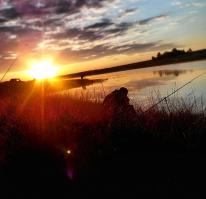 наша ночная рыбалка на карася и карпа...