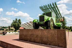 Орша, Мемориальный комплекс.

слышал, что в Катюшах была система самоуничтожения.