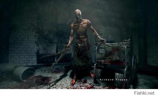 Напомнило игру Outlast. Даже не знаю где штрашнее...