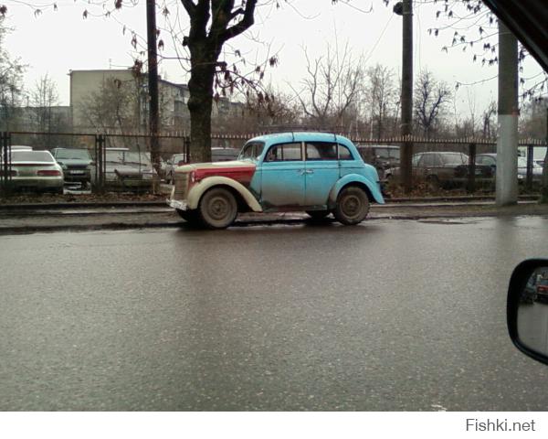 Вот такой уважаемый автомобиль ездит по городу Иваново.