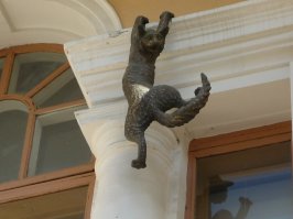 Нижний Новгород.Железные коты.