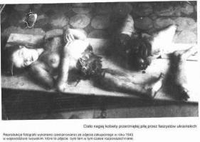 Ого, хохол умеет по клавишам стучать? Вот дела...
Ну ладно. Раз настучал - на тебе конфетку. Как при фашистах. Спроси у своего деда-он помнит. Всегда был при конфетах. И внук весь в него. Преемственность. 
Лови фото добрых поступков твоего кумира Бандеры. Любил детей и женщин. Дарил им радость. Может и тебе бы подарил, грязному отбросу, если бы ты тогда жил. Или ты бы с ними бегал, отрубленные пальцы собирал, манишки им стирал, детишек отлавливал. Тебе же всё это нравится, да?