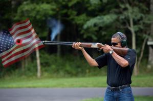 Дробовик с глушителем