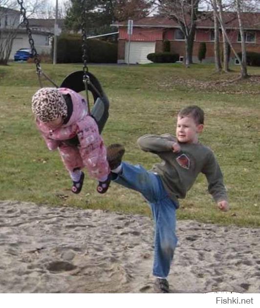 Не самые удачные детские снимки 