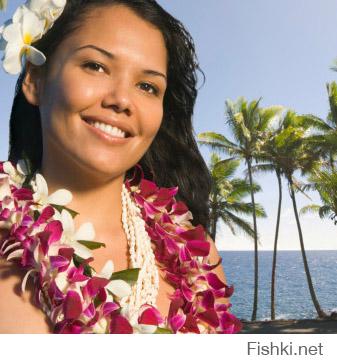 Если жительница Гавайских островов кладёт цветы за правое ухо, она сообщает тем самым, что доступна. Чем больше цветов, тем сильнее её желание. ;)