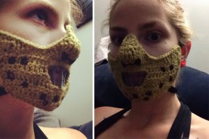 Это не шапка.Шапка одевается на голову.