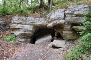 Кольцовские пещеры, Калужская область