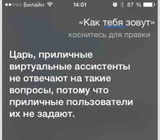 Уроки мудрости от русскоязычной Siri