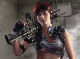 Барышни в стиле "милитари"