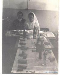 Свадьба в Советском Союзе на примере фотографий одной семьи