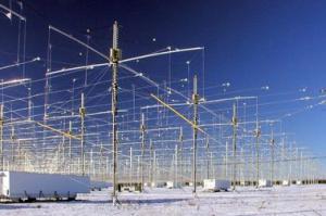 А что в него не верить? Оно есть и работает.Выглядит HAARP вот так.Вопрос лишь в том, что никто не может предсказать последствия изменений.Можно сегодня нанести удар в каком то районе, это вызовет изменение температуры и давления,изменятся направления воздушных потоков и завтра получишь отдачу совсем в другой точке шарика.
