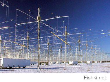 А что в него не верить? Оно есть и работает.Выглядит HAARP вот так.Вопрос лишь в том, что никто не может предсказать последствия изменений.Можно сегодня нанести удар в каком то районе, это вызовет изменение температуры и давления,изменятся направления воздушных потоков и завтра получишь отдачу совсем в другой точке шарика.
