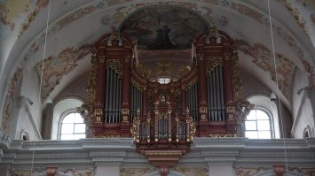 Просто и со вкусом.
Церковь Иезуитов. Люцерн.