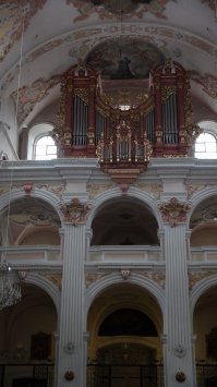 Просто и со вкусом.
Церковь Иезуитов. Люцерн.