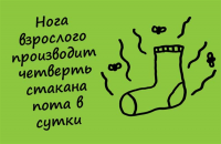 да гон, все бы ходили с мокрыми ногами