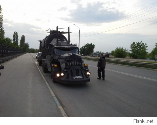 к нам в город как то такой зверь приезжал