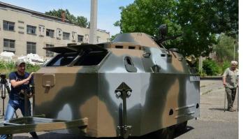 САЛО В КОНСЕРВНОЙ БАНКЕ! СЛАВСЯ УКРОП!

Сверхсекретное оружие укров, новая разработка. 
 Тут кто угодно испугается!!!