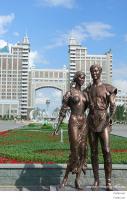 скульптура по мотивам фильма в Астане/Казахстан
