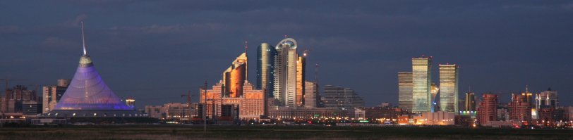 Ночная Астана