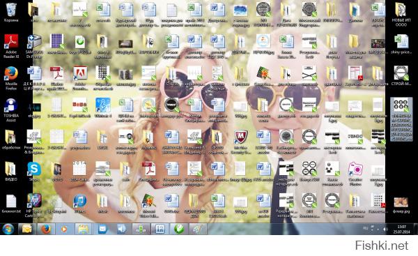 "Рабочий стол" для Фишек.