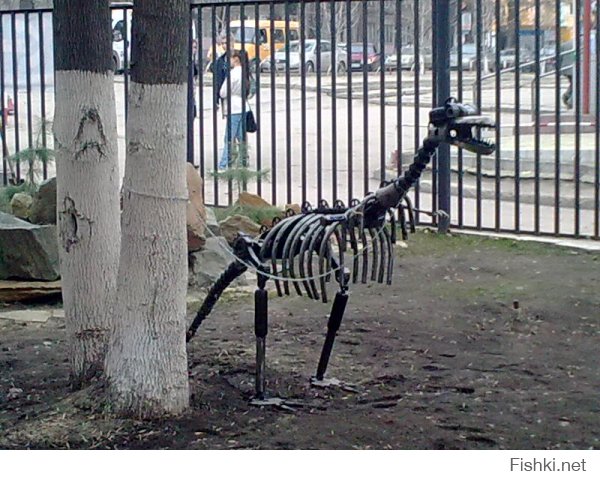 Саратов. Во дворе одного из корпусов Технического университета