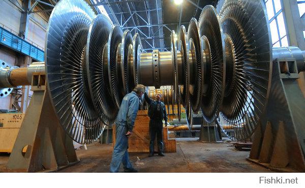 «Силовые машины» изготовили статор турбогенератора для Балаковской АЭС
Какой нафиг СТАТОР? Это РОТОР с лопатками для паровых турбин. Эта часть ротора, которая находится в цилиндре низкого давления!