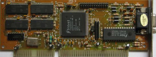 моя первая карта Trident 9000i