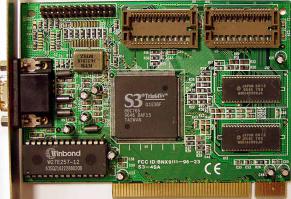 а вот вторая S3 Trio64V+