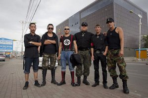 ты ещё монгольских фашистов не видел. Поищи в инете фотки - выпадешь в осадок.