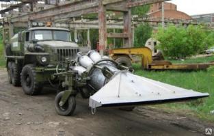 Ага, изобрёл он реактивный снегоочиститель.