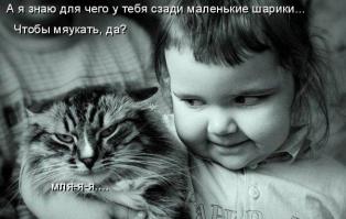 Котёнка им подарили . А насчёт " Рыжие коты - однозначно сволочи, и в этом их неповторимая притягательность! " полностью согласен ! И не только рыжие ! Все коты сволочи !  А люди все паиньки !