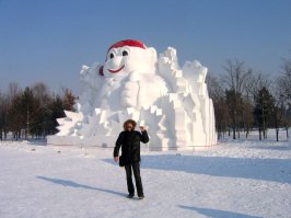 Фестиваль снежных и ледяных скульптур в Харбине