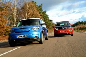 Электрического полку прибыло - Kia Soul EV - сегодня на улице видел. Но всё равно 150 км ходу. Что там <span style='color:gray'>[мат]</span> за секрет такой у тесловцев?