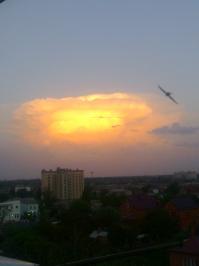 у меня над городом пару лет назад