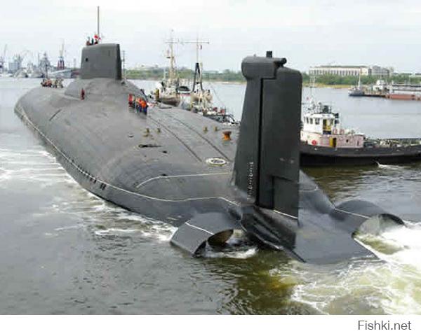 Cамая большая в мире подводная лодка проекта 941 Акула