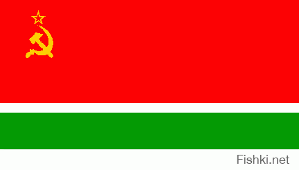 Прикольно, раньше не замечал. Чечня взяла себе цветА (и пропорции, компоновку) флАга Литовской ССР.