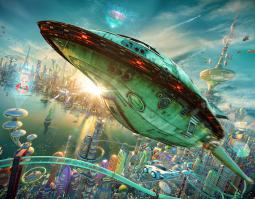 Аниматор Алексей Захаров, видимо, является поклонником сериала Futurama, поскольку у него много работ, завязанных на сериале. Это рендеры космического корабля из мультика, детальные рисунки сцен из сериала. 

Сейчас же аниматор работает над созданием 3D версии интро к сериалу, причем часть работы уже проделана. Это — самое начало вступления, выполненное весьма и весьма тщательно

habrahabr.ru/post/230253/