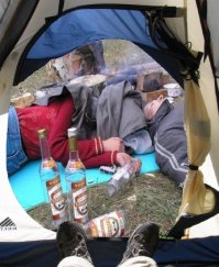 18 прекрасных видов из палатки