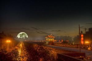 Красота ночного Шанхая
