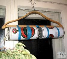 В 90х многие делали тв антенну из вешалки и банок-все работало)