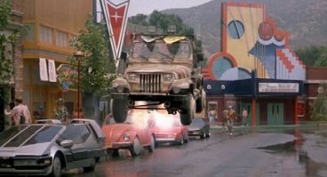 Летающие автомобили пока редкость, но до 21 октября 2015 ещё есть время :)