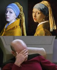 Студентки воссоздают в своих фотографиях шедевры живописи