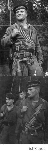 Балтийский морпех времен Великой Отечественной войны