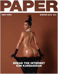 Реакция пожилых людей на фотосессию Ким Кардашьян