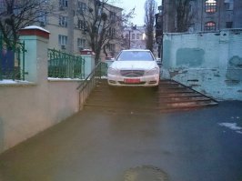 Неудачные примеры парковки