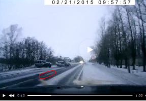 Авария дня 1854. Лобовое столкновение Киа и ВАЗ